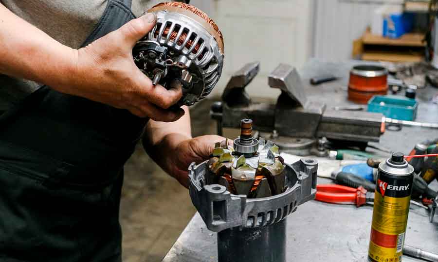 Reparación de alternador a domicilio