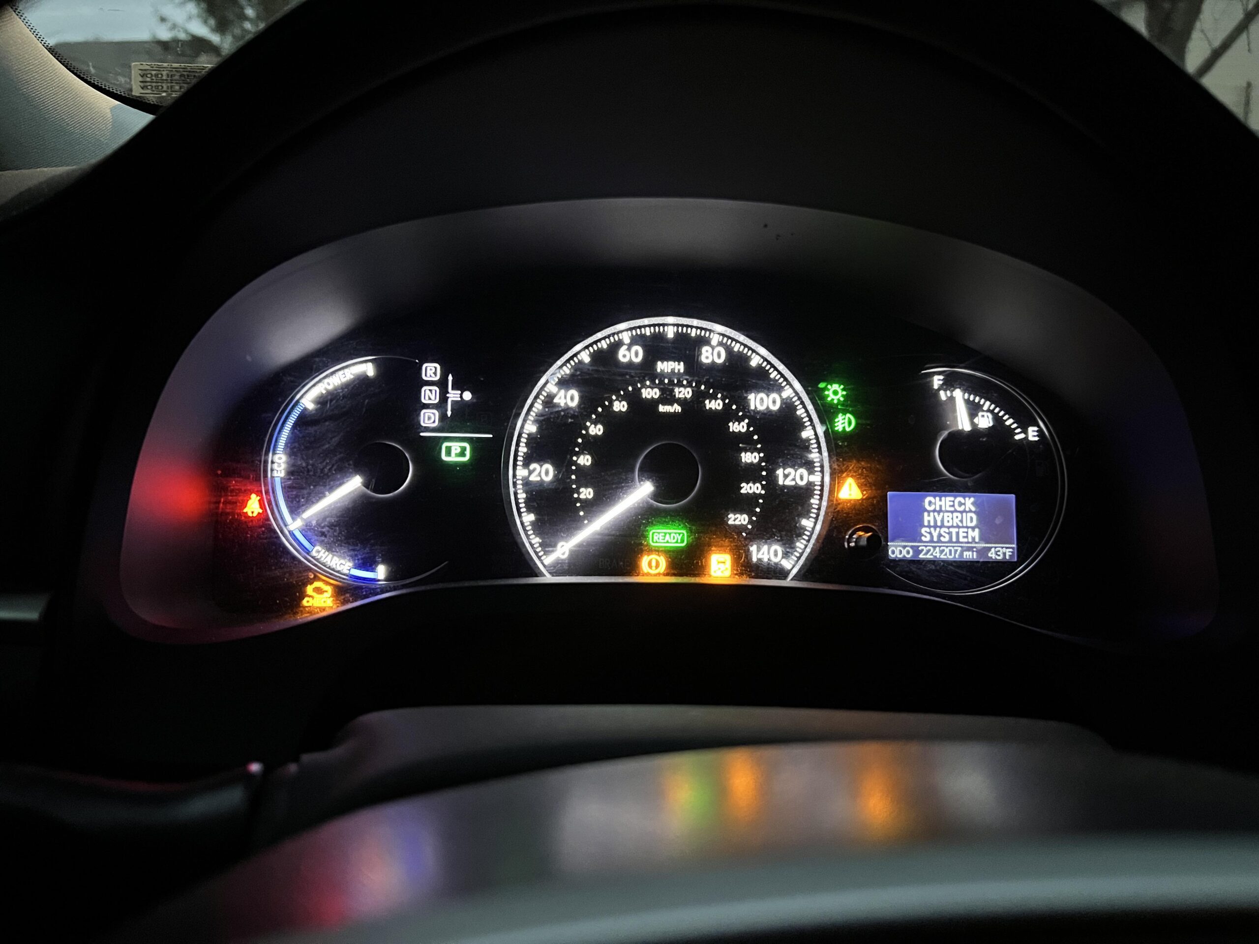 Código P0A80 en Toyota híbrido: qué significa